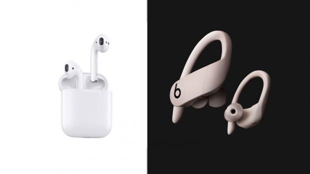 AirPods 2 de Apple frente a Beats Powerbeats Pro de Apple AirPods 2 de Apple frente a Beats Powerbeats Pro de Apple