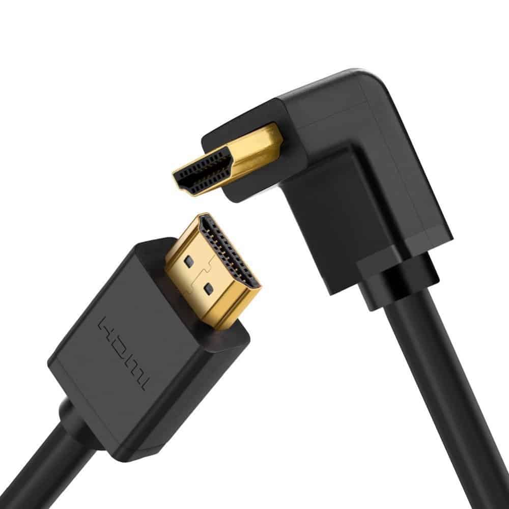UGREEN HDMI Cable 1m, 90 Degree Angled 4K HDMI Cable