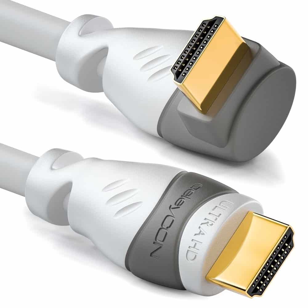 Best HDMI Cables You Can Buy: Our #1 Picks For Quality deleyCON HDMI 90° Angle Cable