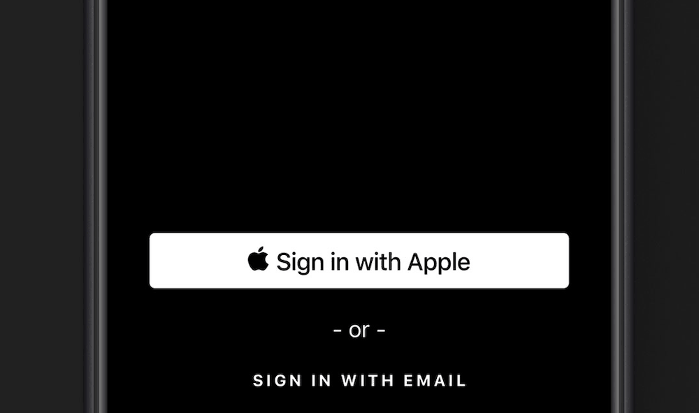 ios 13 sign in with apple