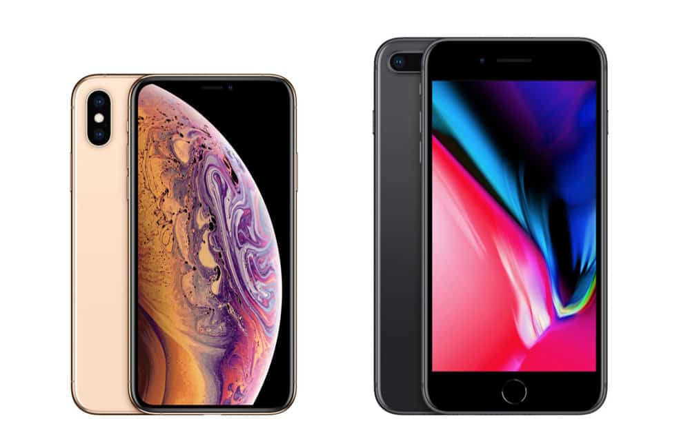 iphone 8 plus iphone xs