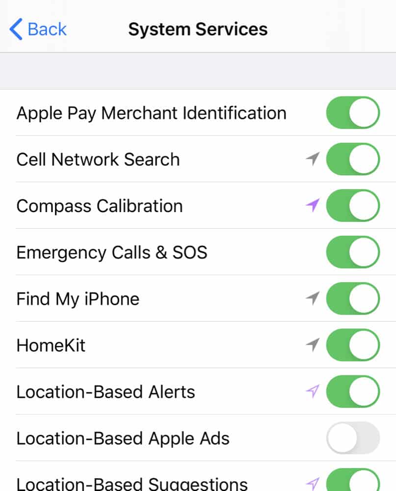 Limit Location-Based Ad Tracking