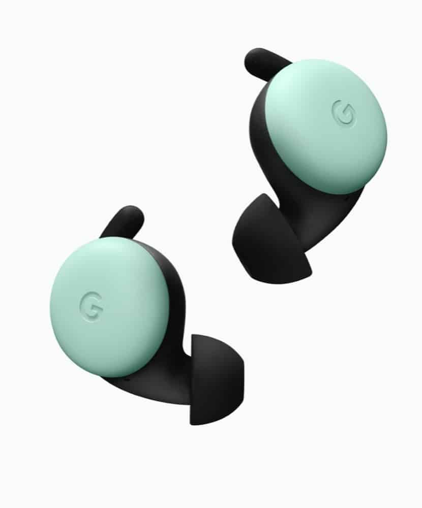 Google’s Pixel Buds green
