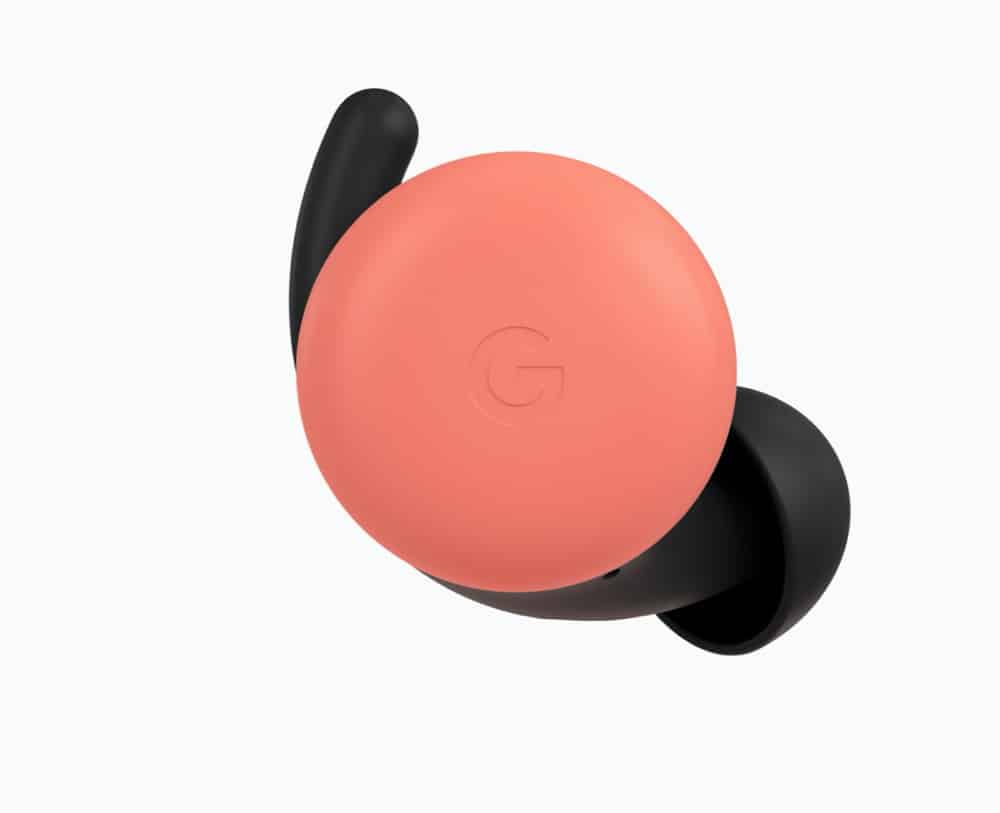 Google’s Pixel Buds pink