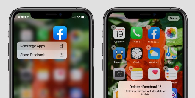 Como desinstalar aplicativos no iPhone: 3 métodos simples ... iphone-jiggle-mode-delete-app