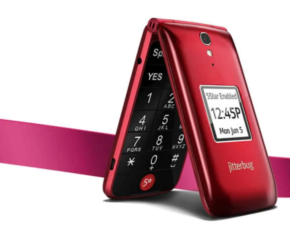 Телефон флип. Samsung Jitterbug Plus.