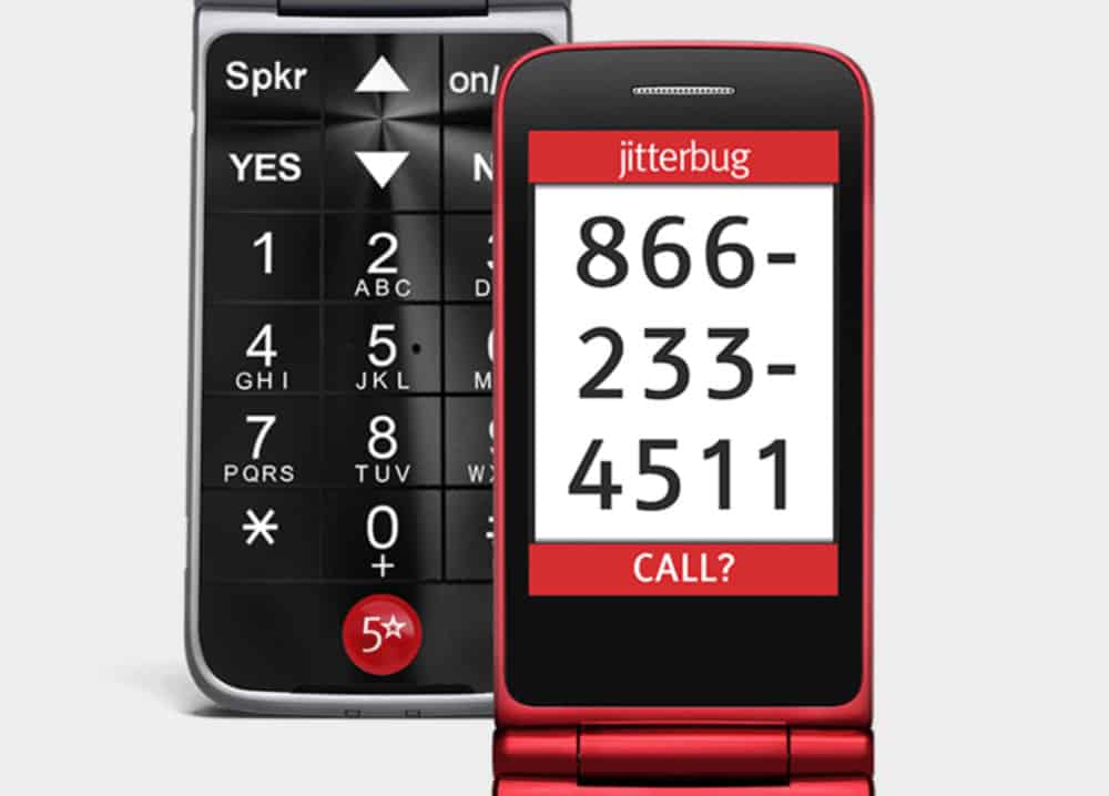 Jitterbug Flip Le téléphone portable n ° 1 parfait pour les seniors en