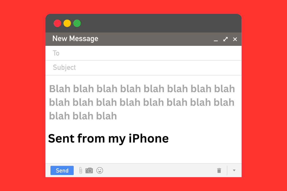 How To Remove/Change “Sent From My iPhone” On Emails (#1 Simplest Method)