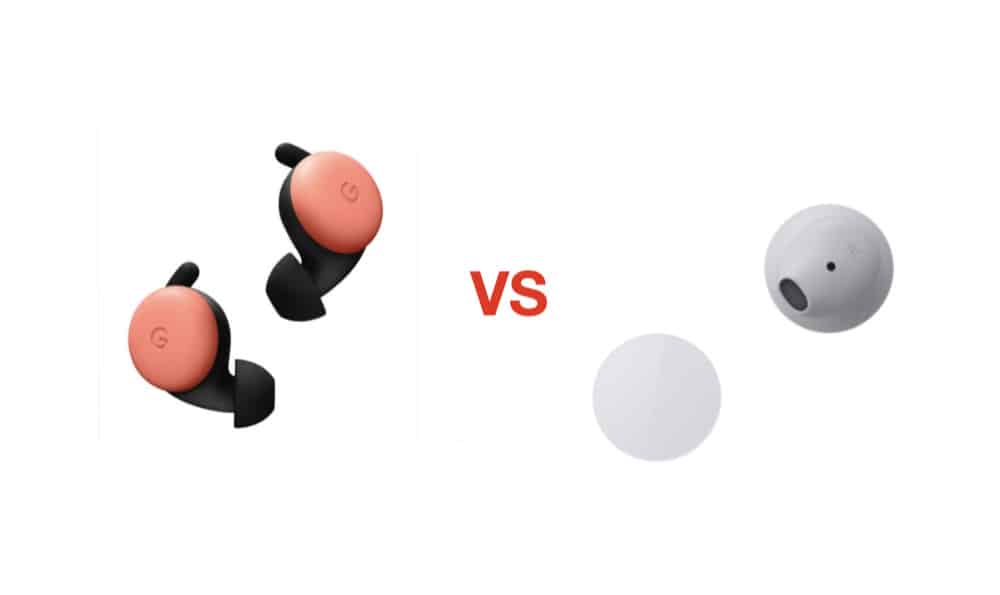Google’s Pixel Buds (2020) vs Microsoft's Surface Earbuds (2019) Google’s Pixel Buds (2020) vs Microsoft's Surface Earbuds (2019)