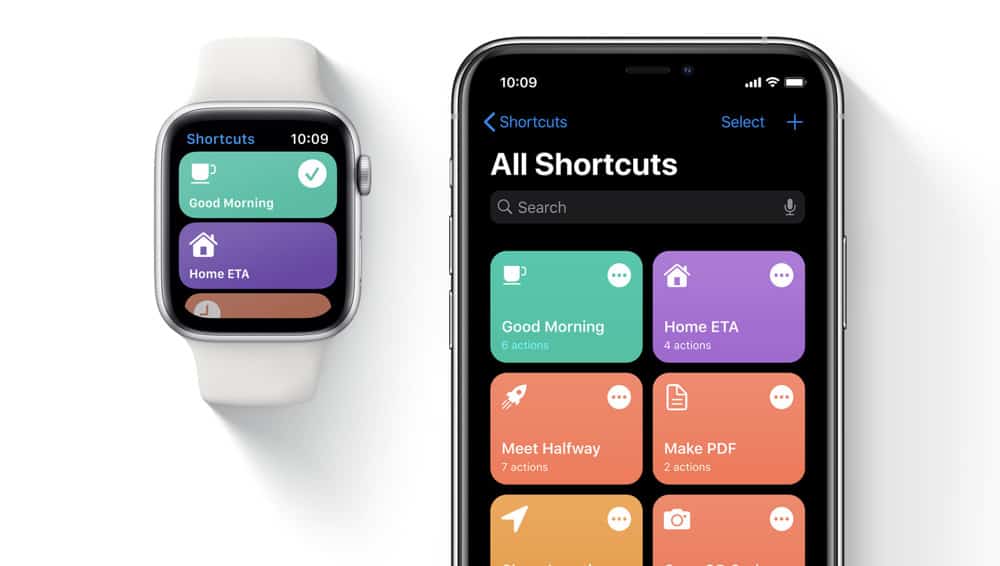 watchOS 7 shortcut complications