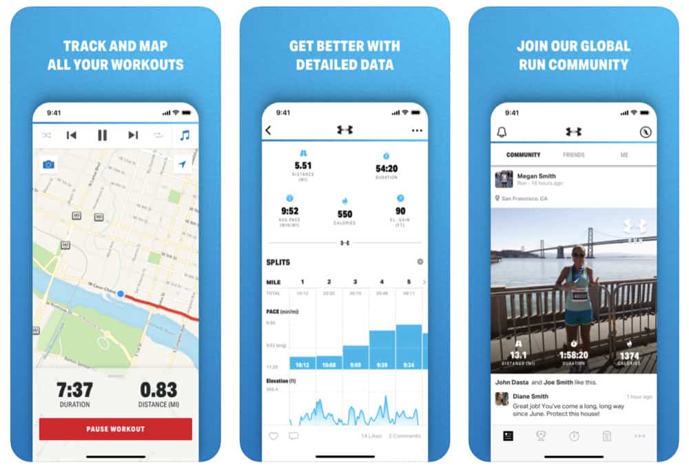 Map Your Run App 