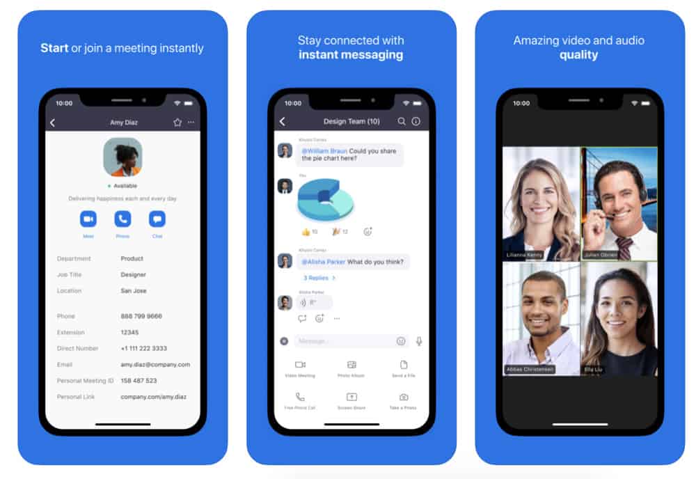 Os 10 melhores aplicativos para iPhone para empresas em 2020 (atualizado) ZOOM