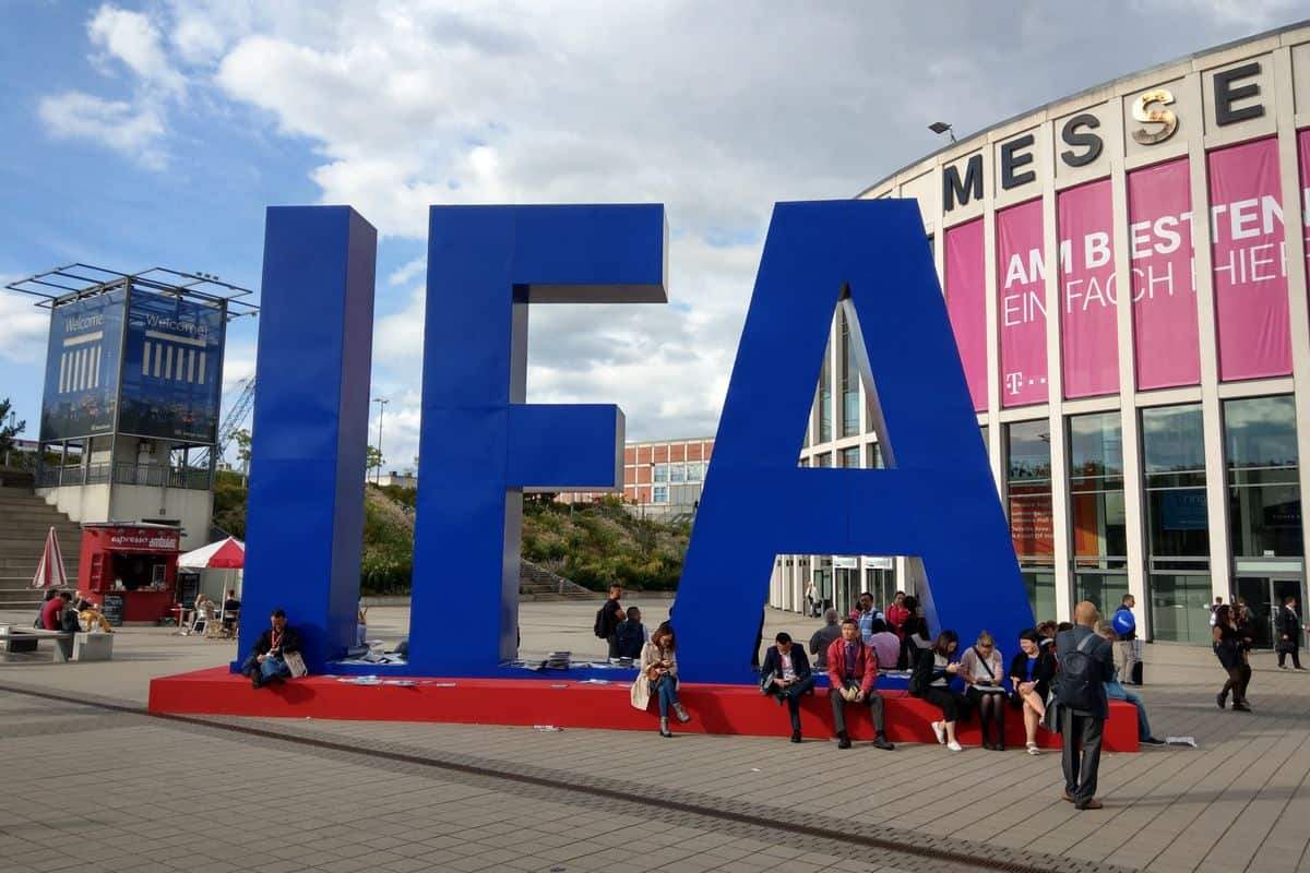 Honra por participar da IFA 2020 ao lado da Huawei, TCL e LG IFA evento Berlim