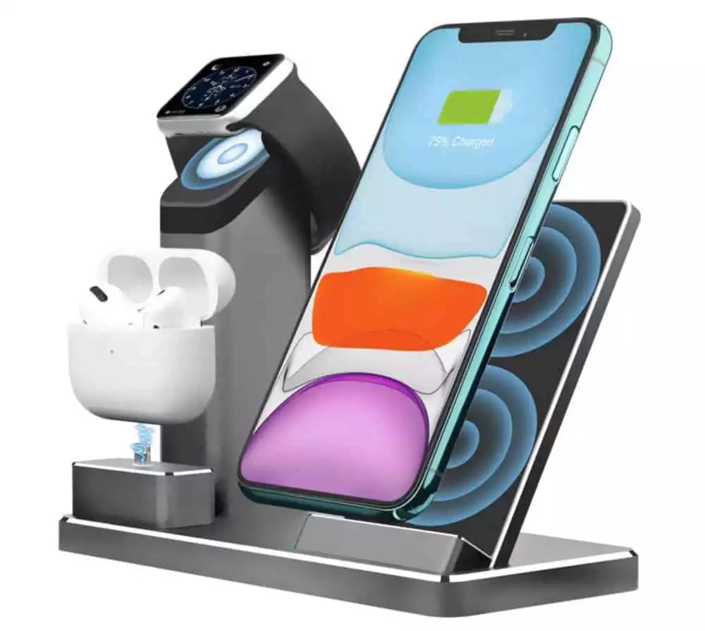 ZIKU 3 in 1 Wireless Charging Stand