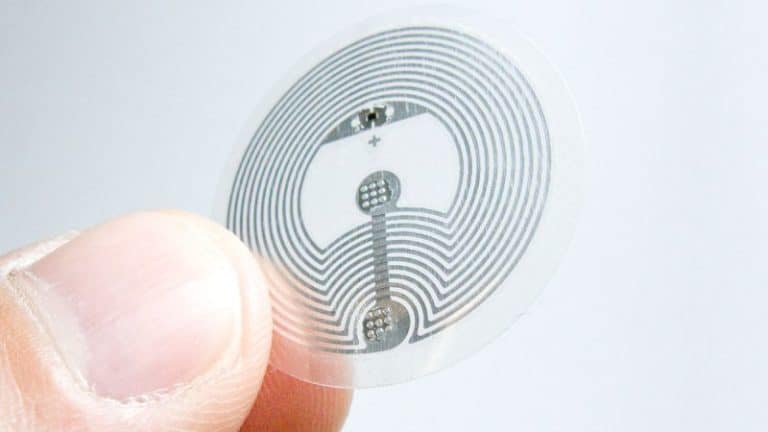 an NFC tag