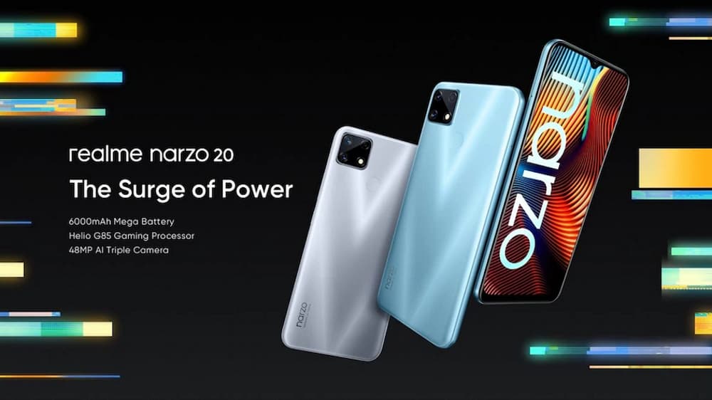 Realme Narzo 20 Series é oficial: especificações 100% confirmadas narco 20