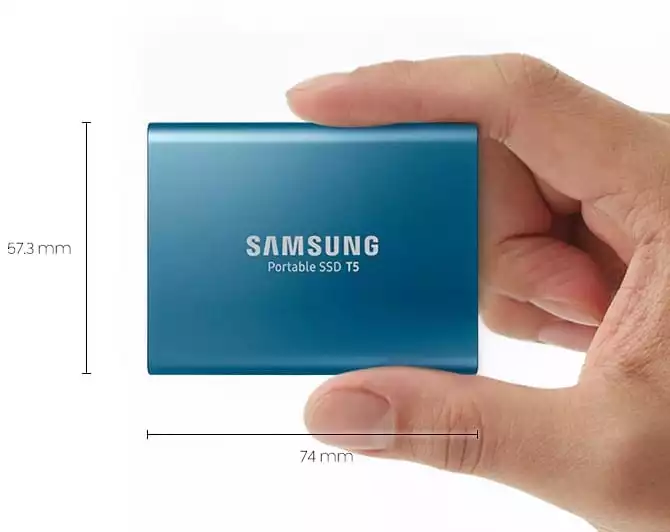 SAMSUNG T5 Portable SSD 1TB
