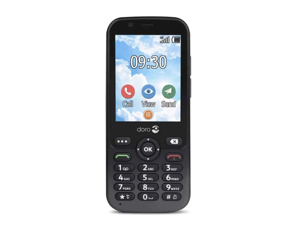6 Mobile Phones With Buttons QWERTY & T9 Options