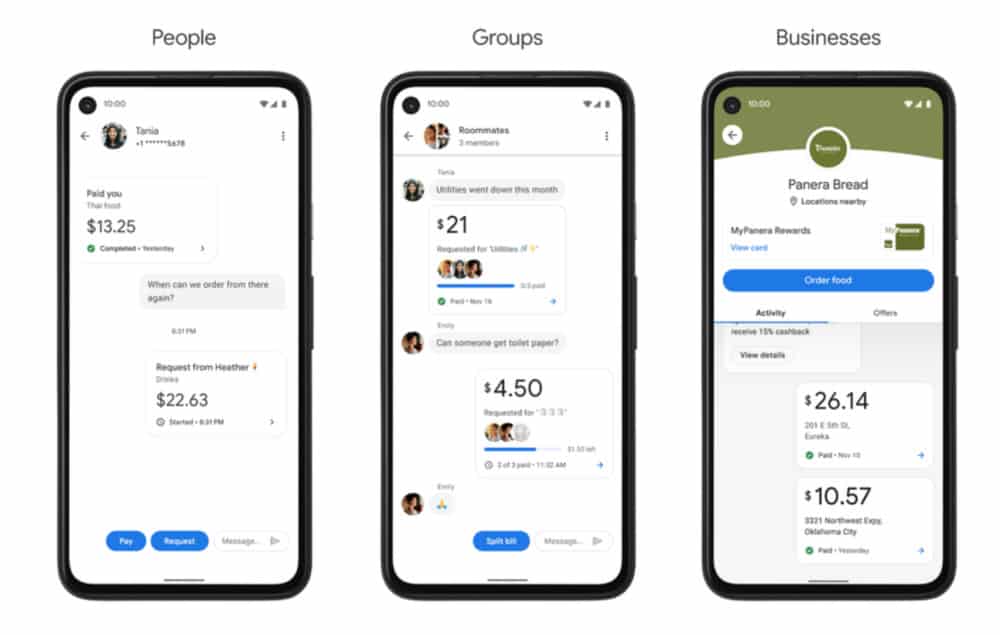 New Google Pay App w: PLEX Accounts