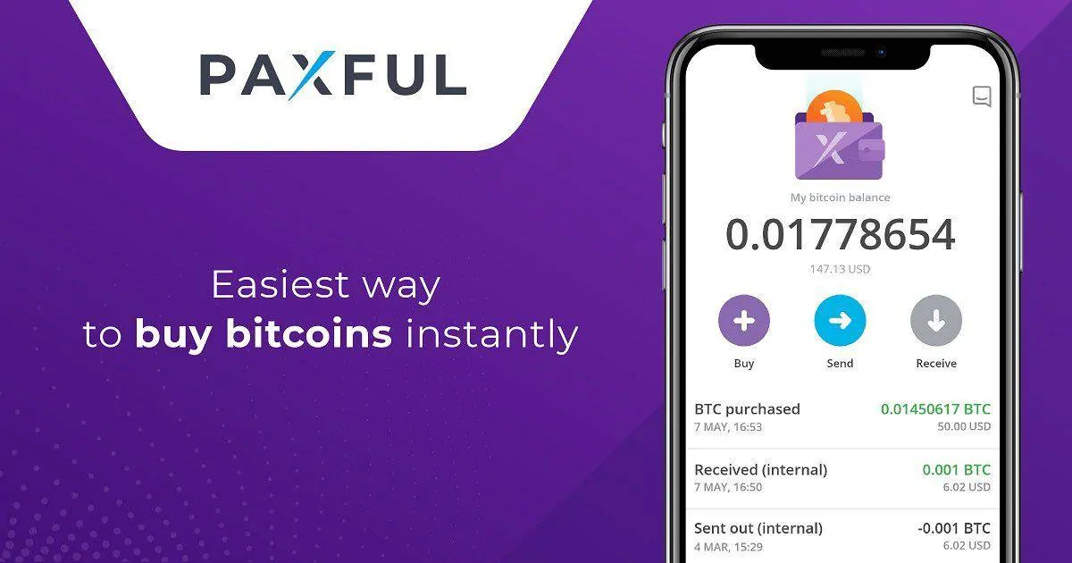 how to buy bitcoin from paxful wallet