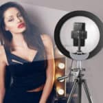 UBeesize-Selfie-Ring-Light-Setup
