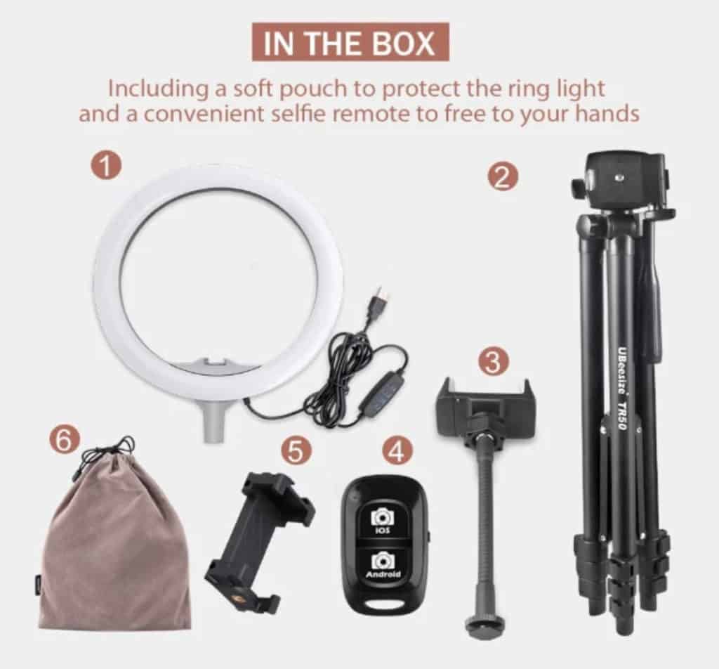This Cheap Lighting Ring is Perfect For Twitch / YouTube Vlogging UBeesize-Selfie-Ring-Light-Setup