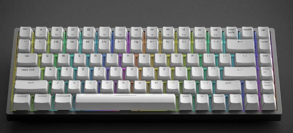 Revisão do VISSLES V84: Um teclado mecânico para as massas ... VISSLES-V84-Revisão