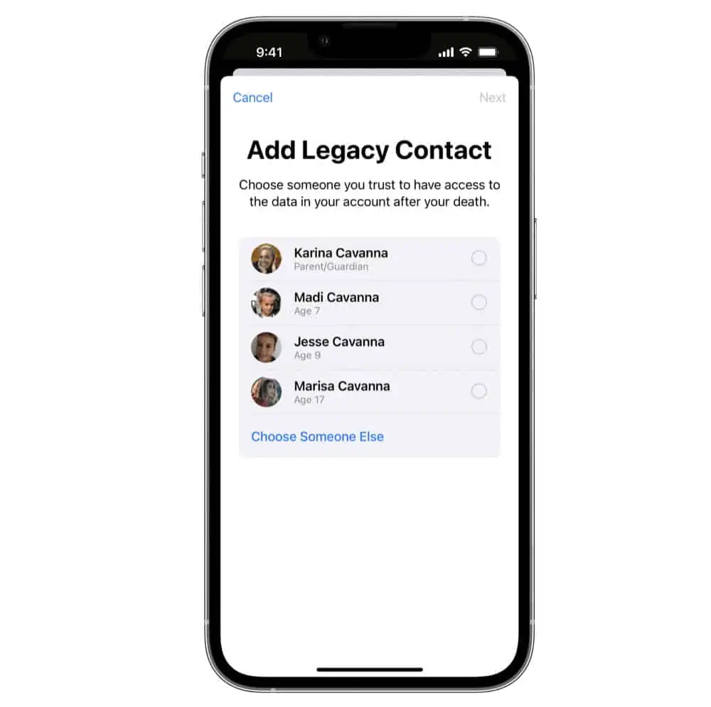 iPhone Legacy Contacts: How To Use Digital Legacy iPhone Legacy Contacts: How To Use Digital Legacy