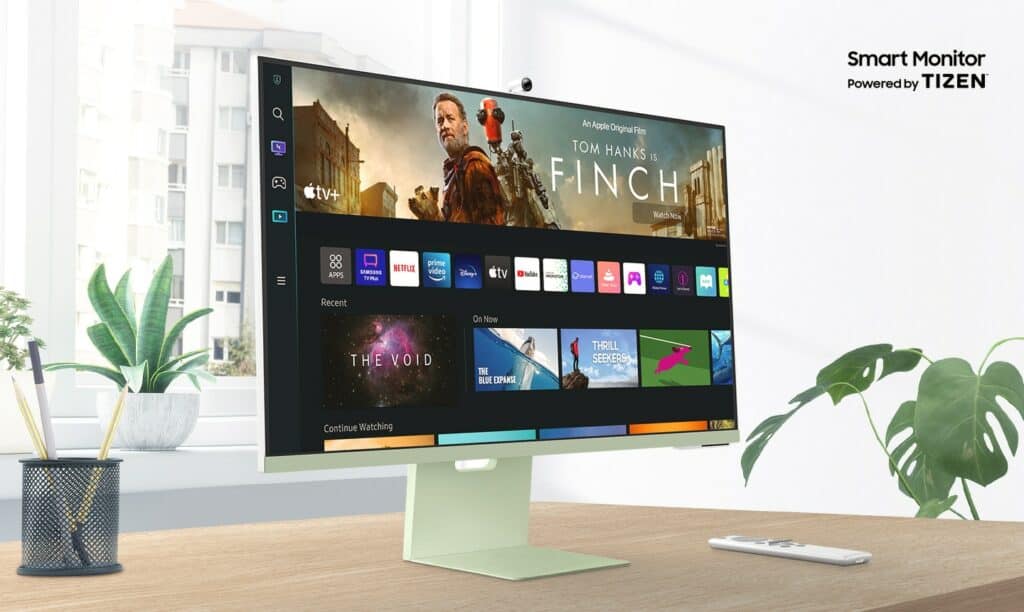 Hvorfor Samsung M8 4K-skjermens utrolige pris er dårlige nyheter for Apple ... Samsung M8 4K-skjerm Pris