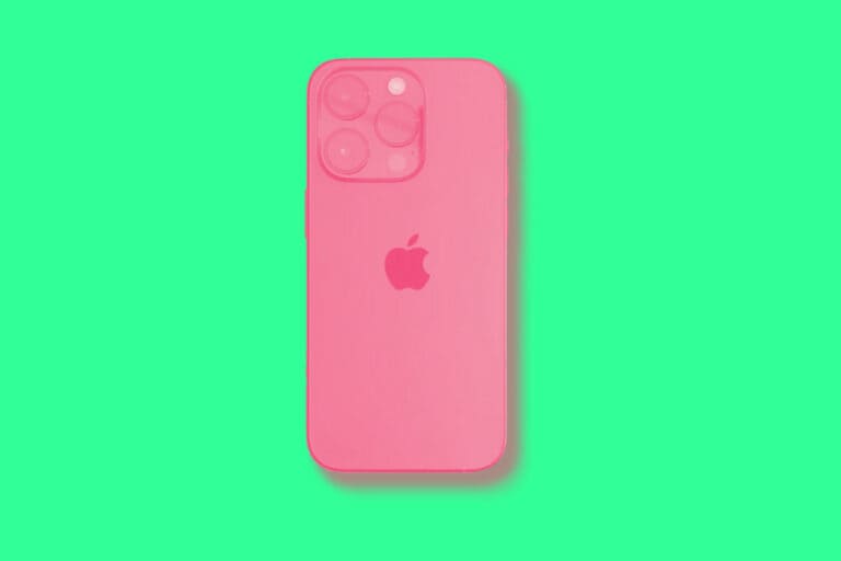 pink iphone 13