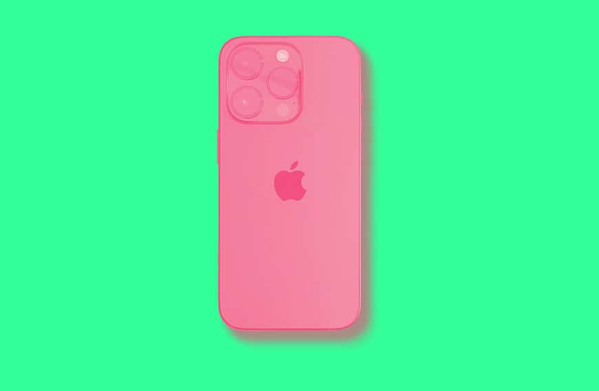 pink iphone 13