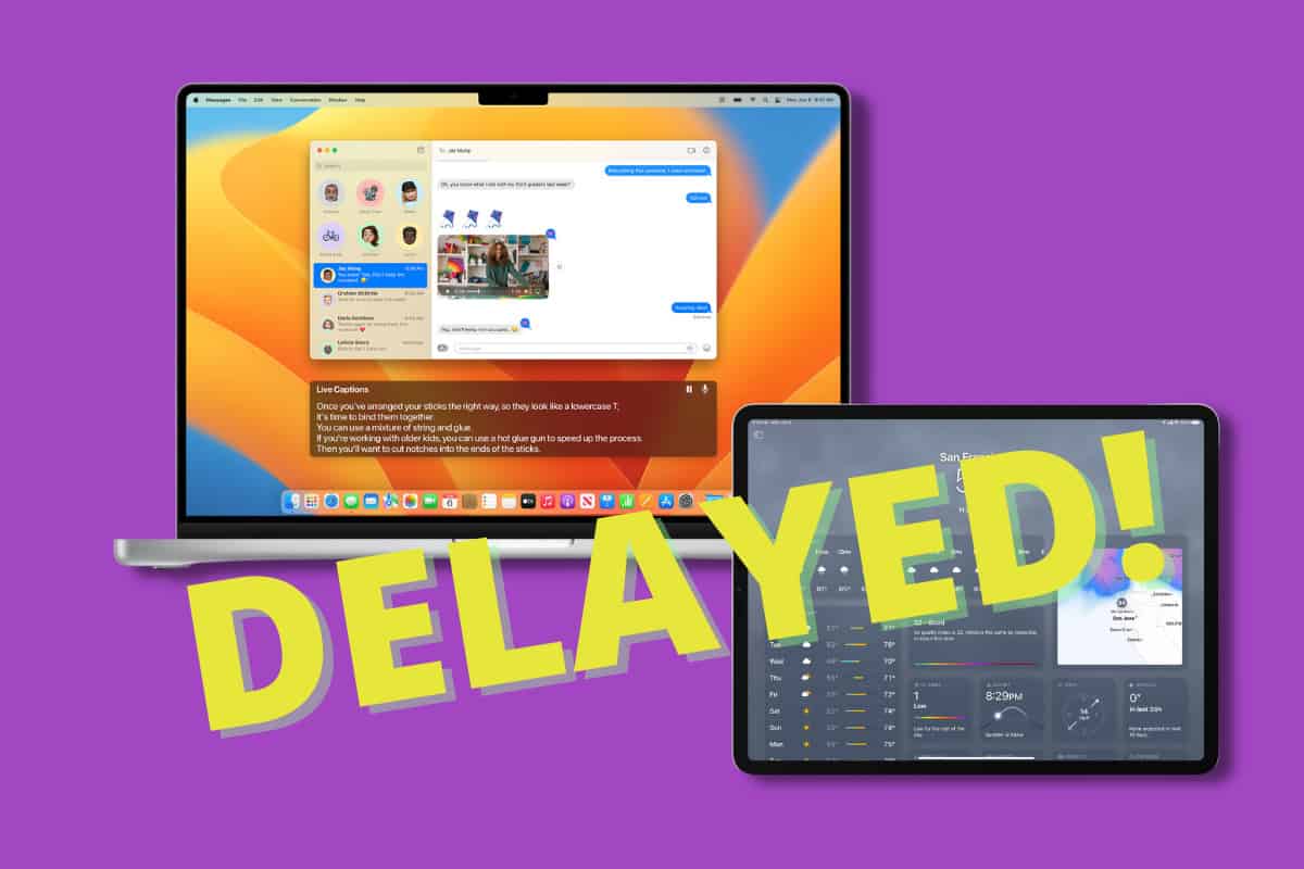 iPadOS 16 og macOS Ventura FORSINKET: Her er de nye utgivelsesdatoene iPadOS 16 og macOS Ventura FORSINKET: Her er de nye utgivelsesdatoene