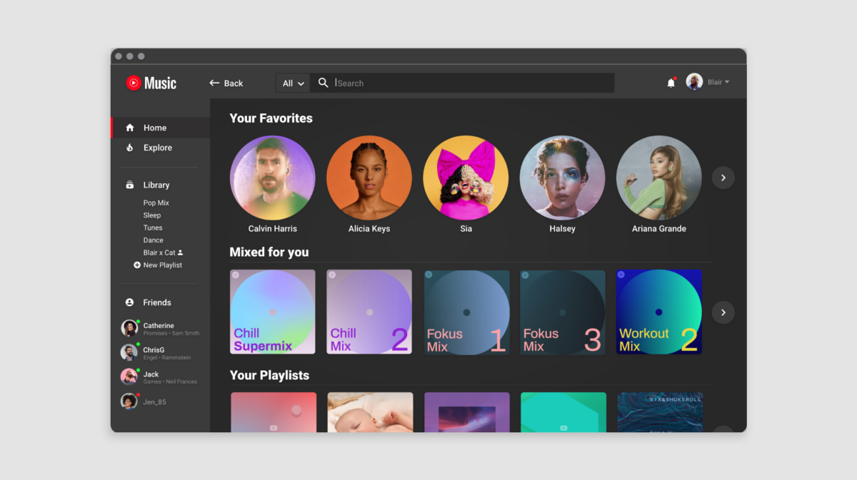 YouTube Premium vs YouTube Music: What's The Difference? youtube music ux design