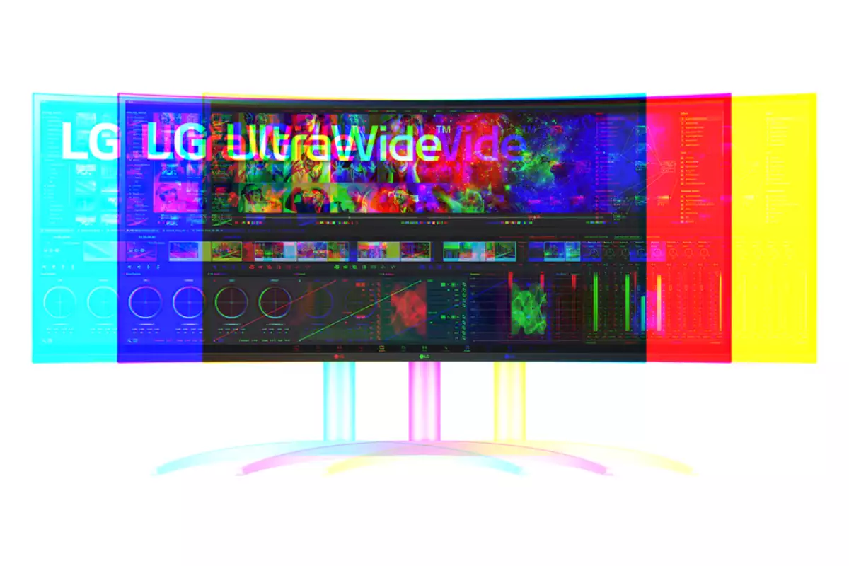 LG Curved UltraWide 40WP95C-W