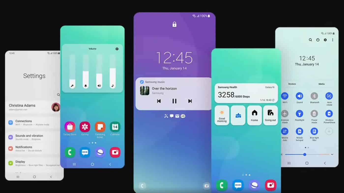 One UI 4: o que há de novo na interface Android 12 da Samsung? Uma interface do usuário 4 widgets