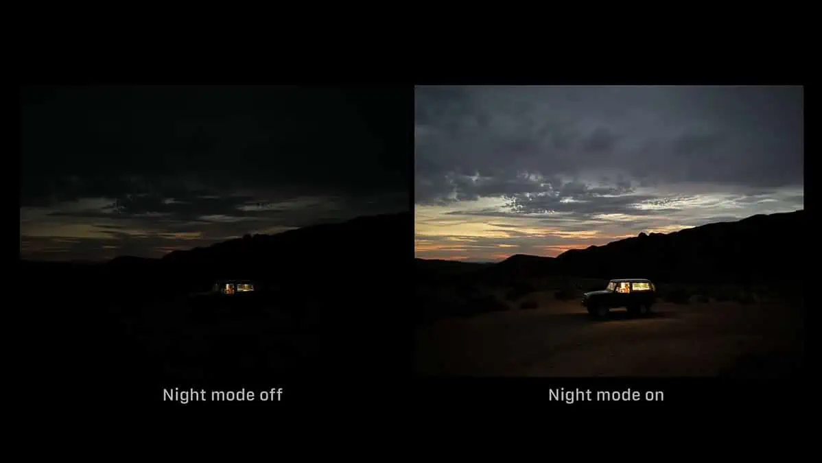 Mastering Night Mode on iPhone: A Complete Beginner's Guide night mode iphone before and aftter