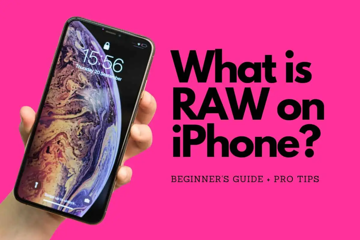 RAW vs Apple's ProRAW: What's The Difference? what is raw on iPhone