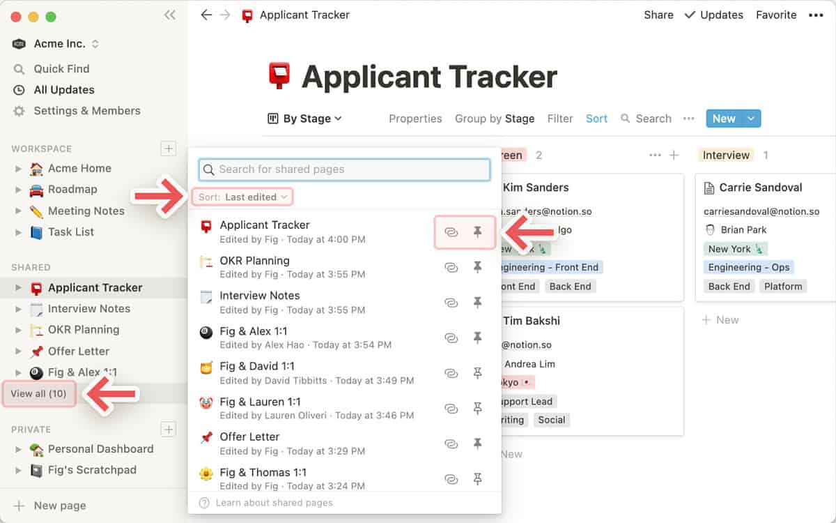 What is Notion? Meet 2024's Most Hyped Productivity App notion right hand column
