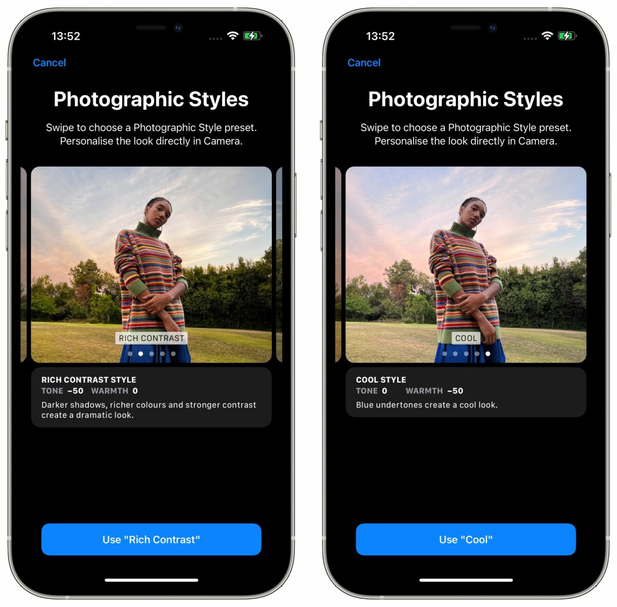 Photographic Styles on iPhone Explained: Moving Beyond Filters… Photographic Styles-iphone-13