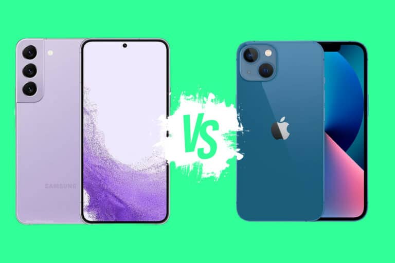 samsung galaxy s22 vs iphone 13
