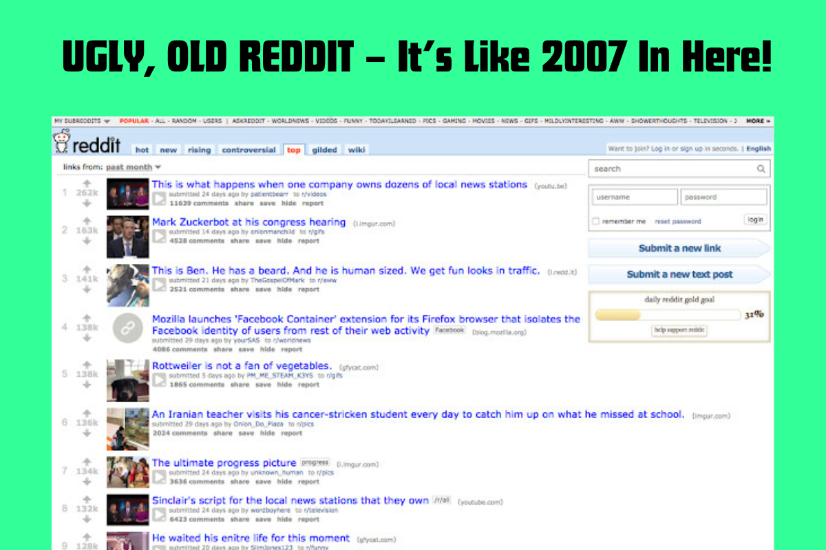 old reddit
