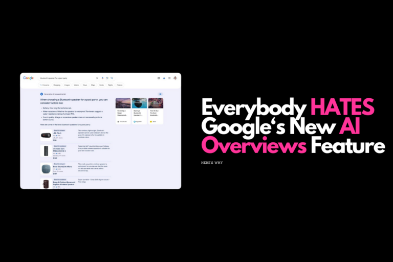 Everybody HATES Google‘s New AI Overviews Feature
