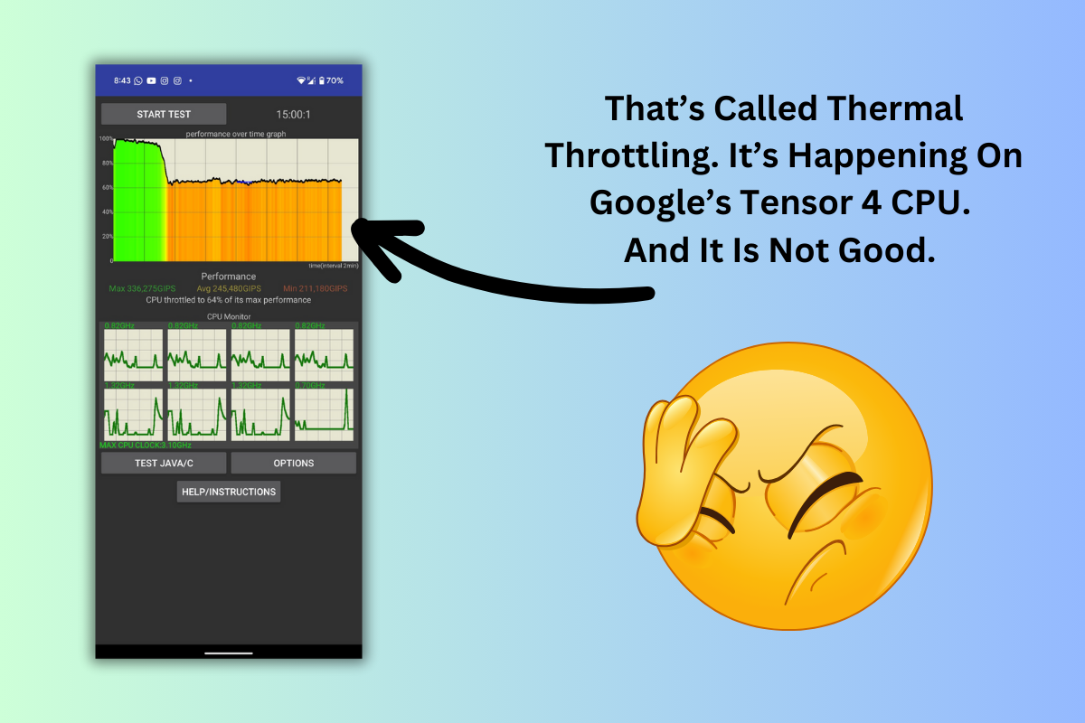 Google is Throttling The Crap Outta The Pixel 9’s Tensor 4 CPU 