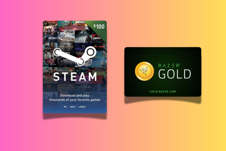 Razer Gold vs Steam Cards