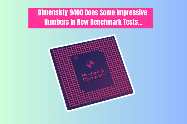 Dimensirty 9400 Does Some Impressive Numbers In New Benchmark Tests...