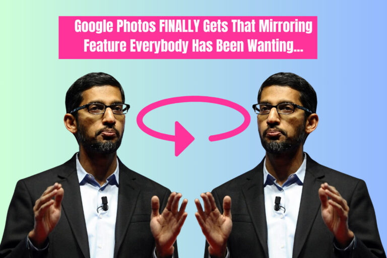google photos mirroring