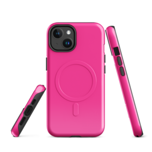 Hot Pink MagSafe iPhone Case