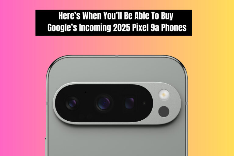 pixel 9a release date