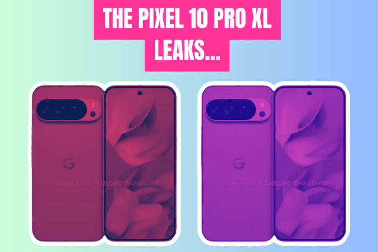 The Pixel 10 Pro XL leaks...
