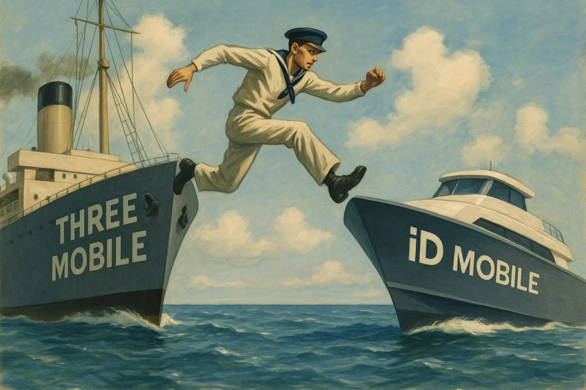 why i moved from three mobile to iD mobile